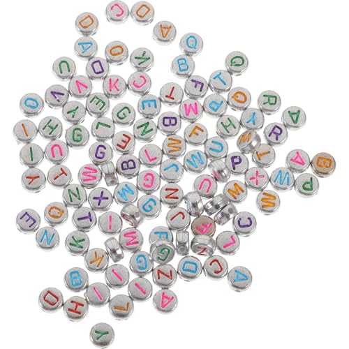 UKCOCO 1000Stücke Acrylperlen Buchstabenperlen DIY Perlen für Armbänder und Schmuckherstellung Bastelzubehör für Projekte und Personalisierte UKCOCO 1000Stücke Acrylperlen Buchstabenperlen DIY Perlen für Armbänder und Schmuckherstellung Bastelzubehör für Projekte und Personalisierte von UKCOCO