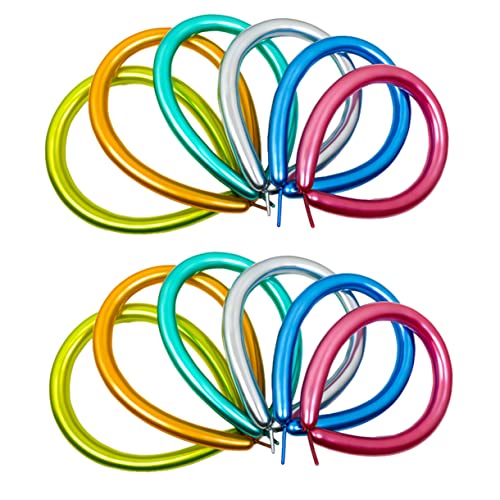 UKCOCO 100Stücke Metallische Lange Luftballons Dekorationsballons Für Hochzeiten Geburtstagsfeiern Und Tierballonfiguren Latexballons Für Kreative Partygestaltung UKCOCO 100Stücke Metallische Lange Luftballons Dekorationsballons Für Hochzeiten Geburtstagsfeiern Und Tierballonfiguren Latexballons Für Kreative Partygestaltung von UKCOCO