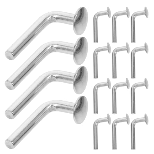 UKCOCO 100st Fallbolzen Für Palettenregale Palettenregalschild J Bolzen Schrauben Für Schwere Beanspruchung Sicherheitsnadel Schwerlastpalette Schwere Regale J-pin Stift Universal- Eisen von UKCOCO