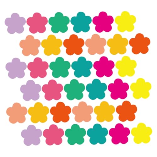 UKCOCO 108 Stück Teiliges Multi Color Blumen Papier Ausschnitte Farben Robuste Bastel Dekoration für Klassenzimmer Pinnwand DIY Frühlingsblumen Bulletin Board Supplies mit Klebepunkten UKCOCO 108 Stück Teiliges Multi Color Blumen Papier Ausschnitte Farben Robuste Bastel Dekoration für Klassenzimmer Pinnwand DIY Frühlingsblumen Bulletin Board Supplies mit Klebepunkten von UKCOCO