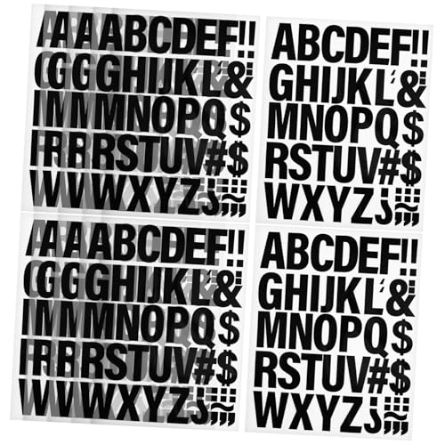UKCOCO 10Blätter Aufbügelbuchstaben für Kleidung Schwarze Vinyl DIY Alphabet Aufkleber für T Shirts Taschen Gestaltung und Einfache Anwendung UKCOCO 10Blätter Aufbügelbuchstaben für Kleidung Schwarze Vinyl DIY Alphabet Aufkleber für T Shirts Taschen Gestaltung und Einfache Anwendung von UKCOCO