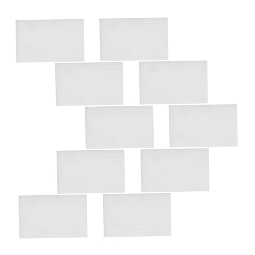 UKCOCO 10Er Schachtel Schwammmatte Einlegepad für Schmuck Ring-Organizer-Einsätze Schmuck Display -Pad Ohrring-Kissen-Pads Display-Pad Schmuckeinsätze für Schachteln Weiß UKCOCO 10Er Schachtel Schwammmatte Einlegepad für Schmuck Ring-Organizer-Einsätze Schmuck Display -Pad Ohrring-Kissen-Pads Display-Pad Schmuckeinsätze für Schachteln Weiß von UKCOCO
