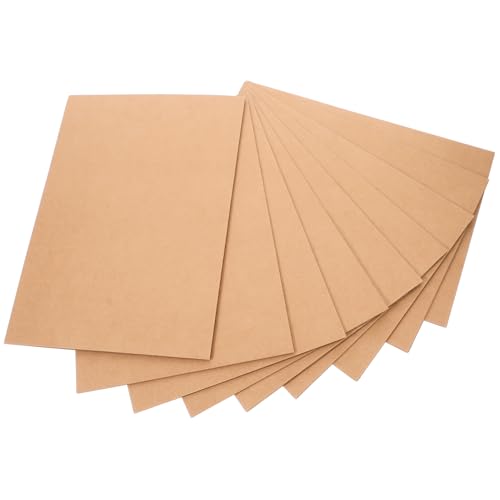 UKCOCO 10Stücke Dokumentenmappe aus Kraftpapier Einfacher Aktenordner mit Steckplatz für Büro Schule und Zuhause Stabil und Bruchfest zur Ordentlichen Aufbewahrung von UKCOCO