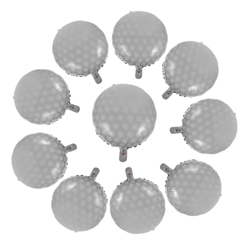 UKCOCO 10Stücke Golfball Folienballons Geburtstagsdeko im Golf Thema für Partys Babypartys und Langlebig Sicher für Unvergessliche Erinnerungen von UKCOCO