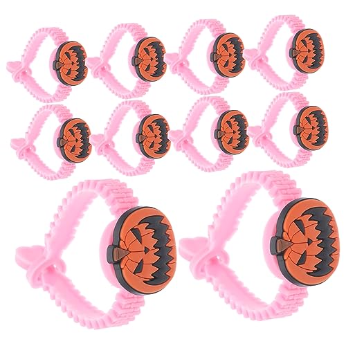 UKCOCO 10Stücke Halloween Cartoon Armbänder für Abnehmbare Handgelenkringe Kreative DIY Halloween Dekoration Mitgebsel für Partys und Sicher für Jungen UKCOCO 10Stücke Halloween Cartoon Armbänder für Abnehmbare Handgelenkringe Kreative DIY Halloween Dekoration Mitgebsel für Partys und Sicher für Jungen von UKCOCO