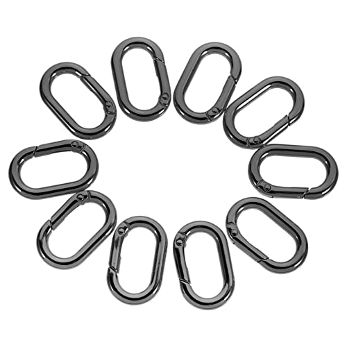 UKCOCO 10Stücke Ovaler Federverbindungsverschluss Hochleistungs Metall Karabiner Clips für Schlüsselanhänger Taschen und DIY Projekte Kompakt und Langlebig UKCOCO 10Stücke Ovaler Federverbindungsverschluss Hochleistungs Metall Karabiner Clips für Schlüsselanhänger Taschen und DIY Projekte Kompakt und Langlebig von UKCOCO