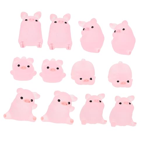 UKCOCO 12 Stück Schweine Figuren aus Harz DIY Charms für Kreative Projekte Dekoration von Handyhüllen Fotoalben und Geeignet für Bastelarbeiten Detailreich und Vielseitig Einsetzbar UKCOCO 12 Stück Schweine Figuren aus Harz DIY Charms für Kreative Projekte Dekoration von Handyhüllen Fotoalben und Geeignet für Bastelarbeiten Detailreich und Vielseitig Einsetzbar von UKCOCO