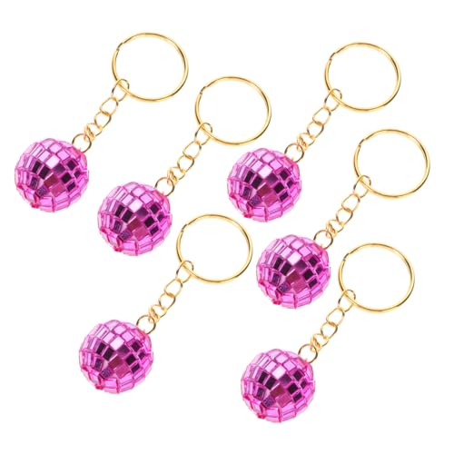 UKCOCO 12 Stück Teiliges Disco Ball Schlüsselanhänger Set Mini Spiegelkugel Party Zubehör Retro Jahre Themen Party Dekoration Autoanhänger mit Goldenen Akzenten für Stilvolle Accessoires UKCOCO 12 Stück Teiliges Disco Ball Schlüsselanhänger Set Mini Spiegelkugel Party Zubehör Retro Jahre Themen Party Dekoration Autoanhänger mit Goldenen Akzenten für Stilvolle Accessoires von UKCOCO