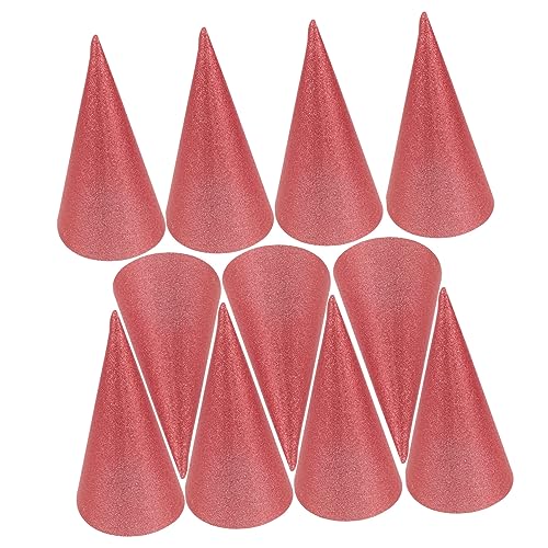 UKCOCO 12 Stück Teiliges Glitzer Dreieck Partyhüte für Kindergeburtstag Shower Partydeko Bunte Plastikgeburtstagshüte mit Glitzer als Partyzubehör für Klassenzimmer und Zufällige Farbe UKCOCO 12 Stück Teiliges Glitzer Dreieck Partyhüte für Kindergeburtstag Shower Partydeko Bunte Plastikgeburtstagshüte mit Glitzer als Partyzubehör für Klassenzimmer und Zufällige Farbe von UKCOCO
