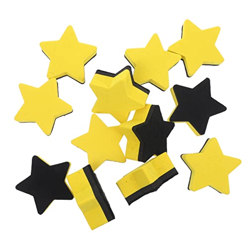 UKCOCO 12 Stück Teiliges Magnetisches Whiteboard Radierer Sternförmig Leicht Wiederverwendbar Tragbar für Schule Büro Trainingsräume Schadstofffrei Haftet Sicher Magnetischen Tafeln UKCOCO 12 Stück Teiliges Magnetisches Whiteboard Radierer Sternförmig Leicht Wiederverwendbar Tragbar für Schule Büro Trainingsräume Schadstofffrei Haftet Sicher Magnetischen Tafeln von UKCOCO