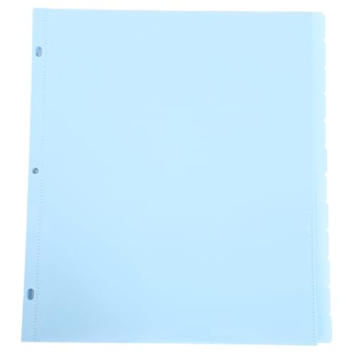 UKCOCO 12 Stück Teiliges Register mit Transparente Binder Trennblätter mit Taschen Langlebige Organizer Einlagen für Budgetplaner und Dokumentenablage Leicht und Reißfest Vielseitig UKCOCO 12 Stück Teiliges Register mit Transparente Binder Trennblätter mit Taschen Langlebige Organizer Einlagen für Budgetplaner und Dokumentenablage Leicht und Reißfest Vielseitig von UKCOCO