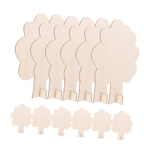 UKCOCO 12 Stück Teiliges Unfertige Holzbaum Dekorationen aus Robustem Holz DIY Bastelset für Bemalen Kreative Tisch und Partydeko Langlebig und Einfach zu Gestalten UKCOCO 12 Stück Teiliges Unfertige Holzbaum Dekorationen aus Robustem Holz DIY Bastelset für Bemalen Kreative Tisch und Partydeko Langlebig und Einfach zu Gestalten von UKCOCO