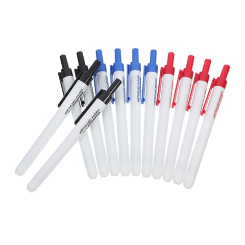 UKCOCO 12 Stück Teiliges Whiteboard Marker Abwischbare Fine Tip Whiteboardstifte Multifunktionale Whiteboard und Glasmarker Rote Blaue Schwarze Marker für Büro Klassenzimmer Zuhause UKCOCO 12 Stück Teiliges Whiteboard Marker Abwischbare Fine Tip Whiteboardstifte Multifunktionale Whiteboard und Glasmarker Rote Blaue Schwarze Marker für Büro Klassenzimmer Zuhause von UKCOCO