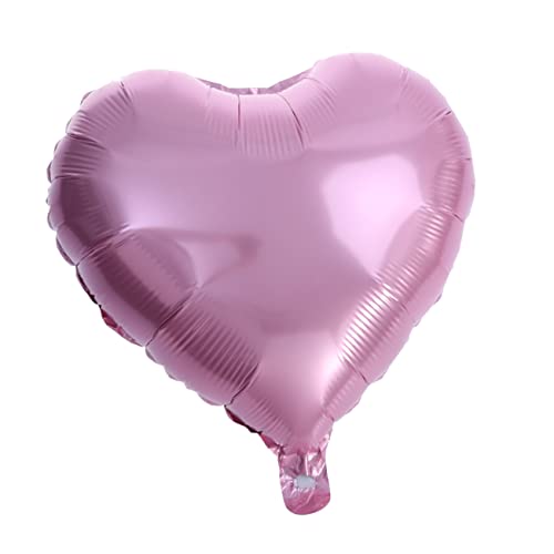 UKCOCO 12Stücke Herz Folienballons Romantische Partyballons Rosa Helllila Und Dekoration Für Hochzeit Und Feiern von UKCOCO