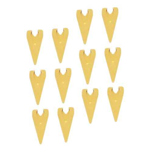 UKCOCO 12Stücke Lesezeichen Clips Vintage Design Rostfreier Stahl Buchmacher für Schule und Büro Dekorative Buchmarken Langlebig und Leicht zu Verwenden von UKCOCO