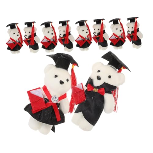 UKCOCO 12pcs Abschlussbär Plüsch Mit Grad Cap Nettiges Bärenpuppen -stofftier Mit Cap Graduation Stoffed Bear Für Die Abschlussfeier Der Abschlussfeier UKCOCO 12pcs Abschlussbär Plüsch Mit Grad Cap Nettiges Bärenpuppen -stofftier Mit Cap Graduation Stoffed Bear Für Die Abschlussfeier Der Abschlussfeier von UKCOCO