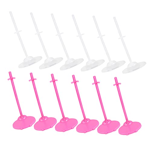UKCOCO 12stücke Puppenständer Aus Kunststoff Befestigung Clip Halter Für Puppen Unterschiedlicher Zur Ausstellung Regal Tisch Oder Schrank UKCOCO 12stücke Puppenständer Aus Kunststoff Befestigung Clip Halter Für Puppen Unterschiedlicher Zur Ausstellung Regal Tisch Oder Schrank von UKCOCO