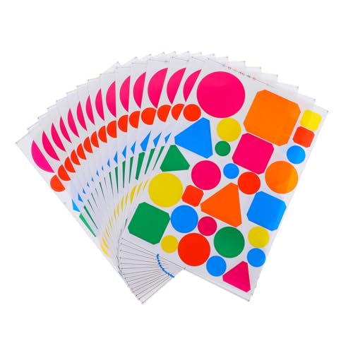 UKCOCO 15 Blatt Mehrfarbige Selbstklebende Farbcodierungsaufkleber Runde DIY Etiketten für Organisation Markierung Klassifizierung Vielseitige Aufkleber für Büro und Haushalt Ablösbar UKCOCO 15 Blatt Mehrfarbige Selbstklebende Farbcodierungsaufkleber Runde DIY Etiketten für Organisation Markierung Klassifizierung Vielseitige Aufkleber für Büro und Haushalt Ablösbar von UKCOCO