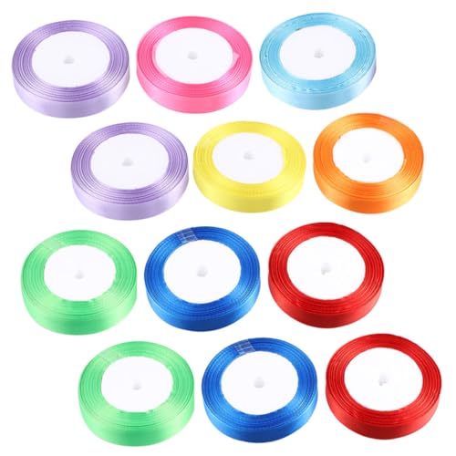 UKCOCO 15 Rolle Satinband Verschiedenen Farben Dekoratives Geschenkband für DIY Projekte Verpackung und Bastelarbeiten Breit Langlebig und Einfach Zuzuschneiden UKCOCO 15 Rolle Satinband Verschiedenen Farben Dekoratives Geschenkband für DIY Projekte Verpackung und Bastelarbeiten Breit Langlebig und Einfach Zuzuschneiden von UKCOCO