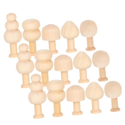 UKCOCO 15 Stück Teiliges DIY Holzbaum Deko aus Naturbelassenem Holz Mini Baumornamente zum Bemalen Kreative Bastelidee für Weihnachtsdeko Party und Wohnungsdekoration UKCOCO 15 Stück Teiliges DIY Holzbaum Deko aus Naturbelassenem Holz Mini Baumornamente zum Bemalen Kreative Bastelidee für Weihnachtsdeko Party und Wohnungsdekoration von UKCOCO
