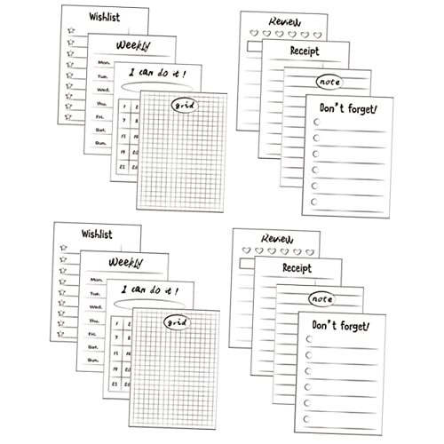 UKCOCO 16 Stück Teiliges Kleine Notizblöcke nicht Klebende Memo Pads aus Hochwertigem Papier Handliche Schreibblöcke für Tägliche Notizen Planungen und Kreative Ideen für Schüler und UKCOCO 16 Stück Teiliges Kleine Notizblöcke nicht Klebende Memo Pads aus Hochwertigem Papier Handliche Schreibblöcke für Tägliche Notizen Planungen und Kreative Ideen für Schüler und von UKCOCO