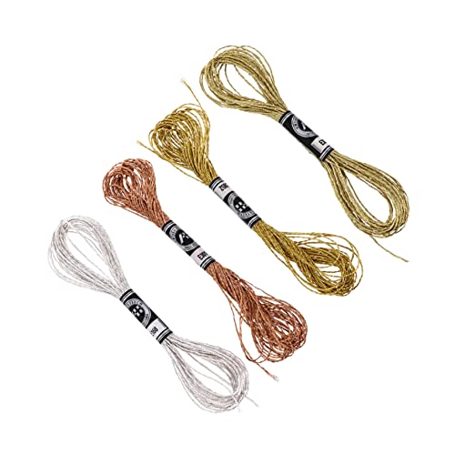 UKCOCO 16Stücke Teiliges DIY Stickgarn Langlebige Metalldrahtfäden Verschiedenen Farben für Handarbeiten und Cross Stitch Projekte für Zuhause und Bastelarbeiten UKCOCO 16Stücke Teiliges DIY Stickgarn Langlebige Metalldrahtfäden Verschiedenen Farben für Handarbeiten und Cross Stitch Projekte für Zuhause und Bastelarbeiten von UKCOCO