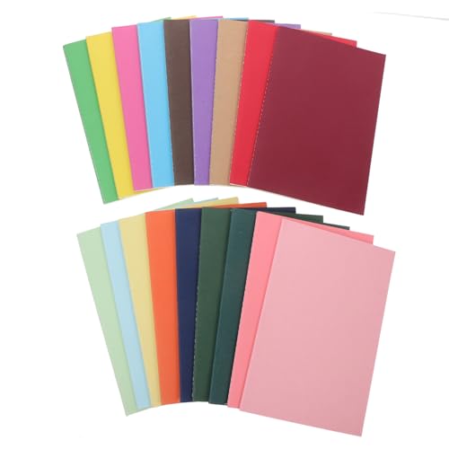UKCOCO 18 Stück Teiliges Kraftpapier Notizbuch Blanko Langlebiges College Notizheft Kleines Notizblock Journal für Schreiben und Zeichnen Vielseitig für Schule und Büro UKCOCO 18 Stück Teiliges Kraftpapier Notizbuch Blanko Langlebiges College Notizheft Kleines Notizblock Journal für Schreiben und Zeichnen Vielseitig für Schule und Büro von UKCOCO