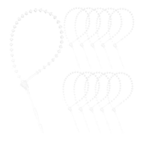 UKCOCO 1Packung Transparent Perlenkette Preisetiketten Sicherheitsfäden mit Schnappverschluss für Etiketten in Einzelhandel Büro und Zuhause UKCOCO 1Packung Transparent Perlenkette Preisetiketten Sicherheitsfäden mit Schnappverschluss für Etiketten in Einzelhandel Büro und Zuhause von UKCOCO