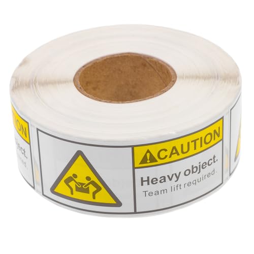 UKCOCO 1Rolle Schwere Gegenstände Selbstklebende Versandaufkleber für pro Rolle für Transportverpackungen Lagerhaltung Fabriken UKCOCO 1Rolle Schwere Gegenstände Selbstklebende Versandaufkleber für pro Rolle für Transportverpackungen Lagerhaltung Fabriken von UKCOCO