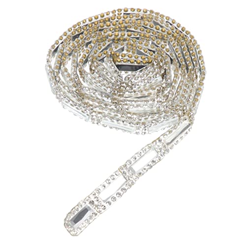 UKCOCO 1Rolle Strassband Breit Selbstklebendes Dekorationsband für DIY Kunsthandwerk Hochzeiten Feiern Vielseitig Einsetzbar Einfach Zuschneidbar und Haftend Elegantes UKCOCO 1Rolle Strassband Breit Selbstklebendes Dekorationsband für DIY Kunsthandwerk Hochzeiten Feiern Vielseitig Einsetzbar Einfach Zuschneidbar und Haftend Elegantes von UKCOCO