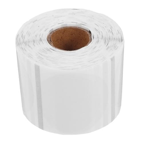 UKCOCO 1Rolle Thermodrucker Papierrolle Selbstklebende Runde für Thermodrucker und Lichtbeständig für Vielseitige Anwendungen von UKCOCO