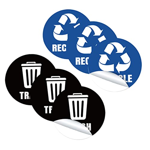 UKCOCO 1Satz Mülltrennungsaufkleber Selbstklebende für Mülltonnen Umweltfreundliche Sticker für Einfache Müllsortierung Robust und Wiederverwendbar UKCOCO 1Satz Mülltrennungsaufkleber Selbstklebende für Mülltonnen Umweltfreundliche Sticker für Einfache Müllsortierung Robust und Wiederverwendbar von UKCOCO