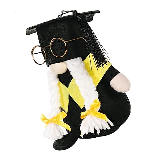 UKCOCO 1stück GNOME Puppe Mit Abschlussmütze Und Brille Kreative Dekoration Für Abschlussfeiern Geschenkidee Für Freunde Und Klassenkameraden Liebevoll Gestaltete Stofffigur Leicht UKCOCO 1stück GNOME Puppe Mit Abschlussmütze Und Brille Kreative Dekoration Für Abschlussfeiern Geschenkidee Für Freunde Und Klassenkameraden Liebevoll Gestaltete Stofffigur Leicht von UKCOCO