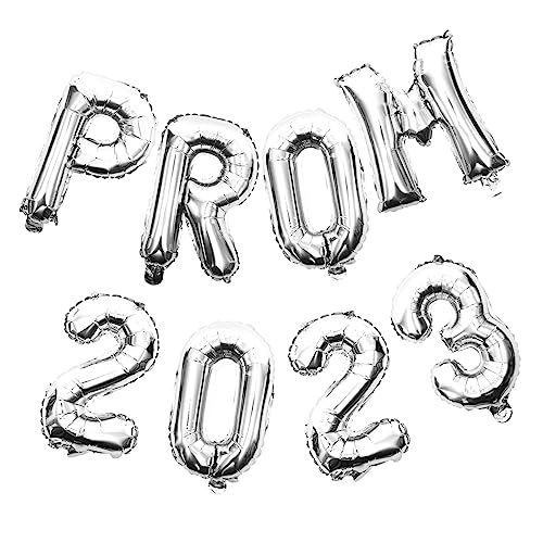 UKCOCO 2 Sätze 2023 Dekorative Luftballons Ballons Dekoration Weiß Grad Hi Ballongirlande Für Den Abschluss Helium Abschluss Folienballon Ö Party Led Silver Aluminiumfolie UKCOCO 2 Sätze 2023 Dekorative Luftballons Ballons Dekoration Weiß Grad Hi Ballongirlande Für Den Abschluss Helium Abschluss Folienballon Ö Party Led Silver Aluminiumfolie von UKCOCO
