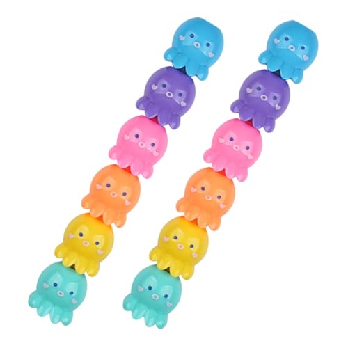 UKCOCO 2 Sätze Mini Highlighter Stifte Pastellfarbene Octopus Marker Süße Schüler Marker für Klassenzimmer und Büro als Dekoration UKCOCO 2 Sätze Mini Highlighter Stifte Pastellfarbene Octopus Marker Süße Schüler Marker für Klassenzimmer und Büro als Dekoration von UKCOCO