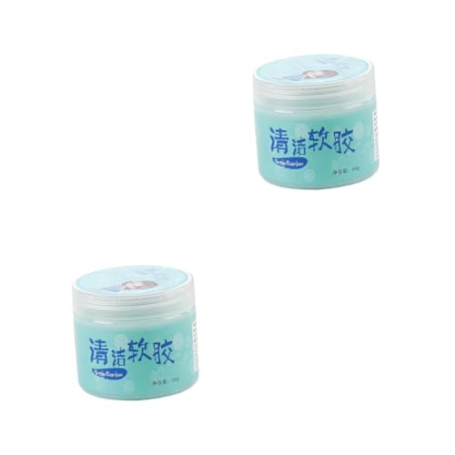 UKCOCO 2 Stck. tastatur reinigungsknete reinigungsgel cleanen gel entstauber pc reinigung tastaturreiniger staubreinigung pc reinigen Ton reinigen Schlamm entfernen Sky- von UKCOCO