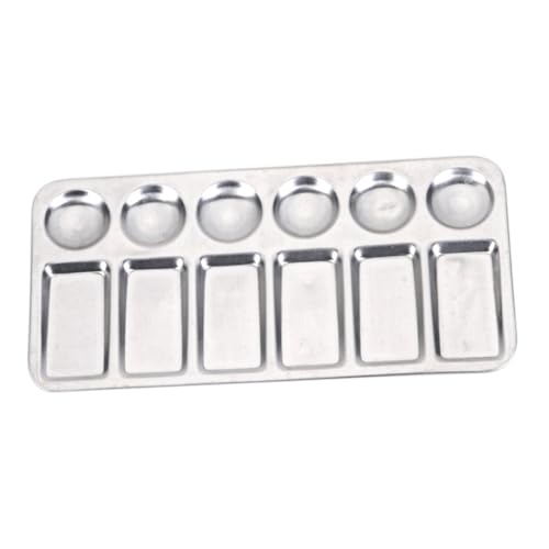 UKCOCO 2 Stück Aluminium Fächer Praktische Mischpalette für Künstler Studenten und Hobbyisten Leicht und Langlebig zum von Farben für Malprojekte UKCOCO 2 Stück Aluminium Fächer Praktische Mischpalette für Künstler Studenten und Hobbyisten Leicht und Langlebig zum von Farben für Malprojekte von UKCOCO