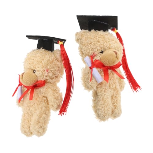 UKCOCO 2 Stück Dr. Bärenpuppe Plüsch-Grad-Bär Stofftierbärenpuppen Abschlussgeschenk Bär Diplom-Bär Bär der Abschlusssaison Grad Animal Bärentierpuppen Plüsch-Abschlussbär Filzstoff UKCOCO 2 Stück Dr. Bärenpuppe Plüsch-Grad-Bär Stofftierbärenpuppen Abschlussgeschenk Bär Diplom-Bär Bär der Abschlusssaison Grad Animal Bärentierpuppen Plüsch-Abschlussbär Filzstoff von UKCOCO