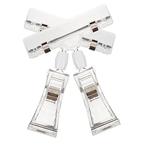 UKCOCO 2 Stück Drehbare Preisschild Clips aus Doppelseitige Etikettenhalter mit Extra Starkem Klammermechanismus Vielseitig Einsetzbar für Warenpräsentation Regale und Displays UKCOCO 2 Stück Drehbare Preisschild Clips aus Doppelseitige Etikettenhalter mit Extra Starkem Klammermechanismus Vielseitig Einsetzbar für Warenpräsentation Regale und Displays von UKCOCO