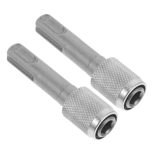 UKCOCO 2 Stück Elektrohammer Adapter Sechskantschaft Bohrer Adapter Bohrer Zubehör Adapter Bohrhammer Adapter Elektrohammer Zubehör Elektrobohrer Pleuelstange Legierung von UKCOCO