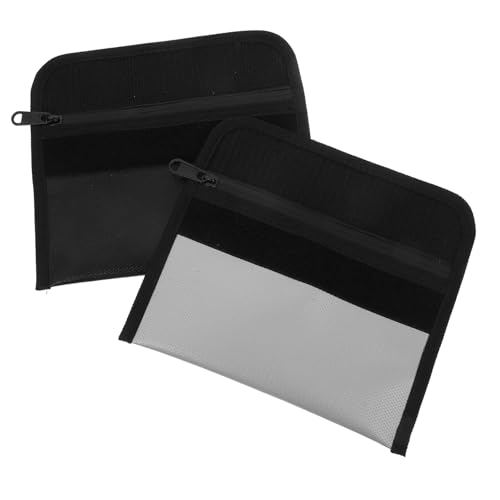 UKCOCO 2 Stück Hitzebeständige Geldtasche mit Glattem Reißverschluss Praktischer Feuerfester Organizer für Wichtige Papiere und Bargeld Tragbar und Robust für Outdoor Einsatz UKCOCO 2 Stück Hitzebeständige Geldtasche mit Glattem Reißverschluss Praktischer Feuerfester Organizer für Wichtige Papiere und Bargeld Tragbar und Robust für Outdoor Einsatz von UKCOCO