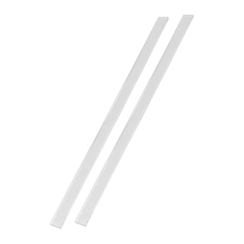 UKCOCO 2 Stück Lineal zum Ausgleich der Keksdicke kleines Nudelholz Küchenlineal Nudelholzführungen für die Teigdicke Teig Lineal Nudelholz mit Design Acryl Transparent UKCOCO 2 Stück Lineal zum Ausgleich der Keksdicke kleines Nudelholz Küchenlineal Nudelholzführungen für die Teigdicke Teig Lineal Nudelholz mit Design Acryl Transparent von UKCOCO