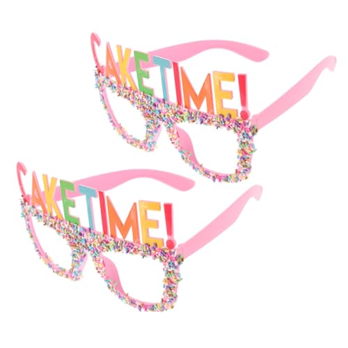 UKCOCO 2 Stück Lustige Partybrille Teiliges Kreative Geburtstagsbrillen in Witzige Foto Requisiten und Kuchen Deko für Erwachsene Originelle Spaßbrillen für Feier und Strand UKCOCO 2 Stück Lustige Partybrille Teiliges Kreative Geburtstagsbrillen in Witzige Foto Requisiten und Kuchen Deko für Erwachsene Originelle Spaßbrillen für Feier und Strand von UKCOCO
