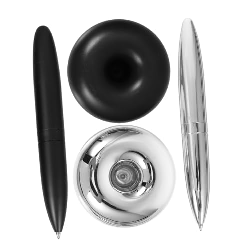 UKCOCO 2 Stück Magnetischer Metal Kugelschreiber Schwebend mit Stabiler Halterung für Büro und Unterschriften Design Glattes Edle Executive Pens für UKCOCO 2 Stück Magnetischer Metal Kugelschreiber Schwebend mit Stabiler Halterung für Büro und Unterschriften Design Glattes Edle Executive Pens für von UKCOCO