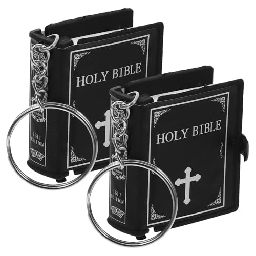 UKCOCO 2 Stück Miniatur Schlüsselanhänger Christliche Deko für Schlüssel Taschen und Rucksäcke Symbol für und Stil Geschenkidee für Besondere Anlässe UKCOCO 2 Stück Miniatur Schlüsselanhänger Christliche Deko für Schlüssel Taschen und Rucksäcke Symbol für und Stil Geschenkidee für Besondere Anlässe von UKCOCO