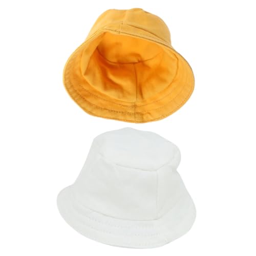 UKCOCO 2 Stück Puppenkleidung Fischerhut Puppenmütze aus Polyester winziger Hut Minihüte zum Basteln Hut für Puppen Puppenmützen Puppenhüte Schöner Puppenhut süße Puppenmütze winzige Hüte UKCOCO 2 Stück Puppenkleidung Fischerhut Puppenmütze aus Polyester winziger Hut Minihüte zum Basteln Hut für Puppen Puppenmützen Puppenhüte Schöner Puppenhut süße Puppenmütze winzige Hüte von UKCOCO