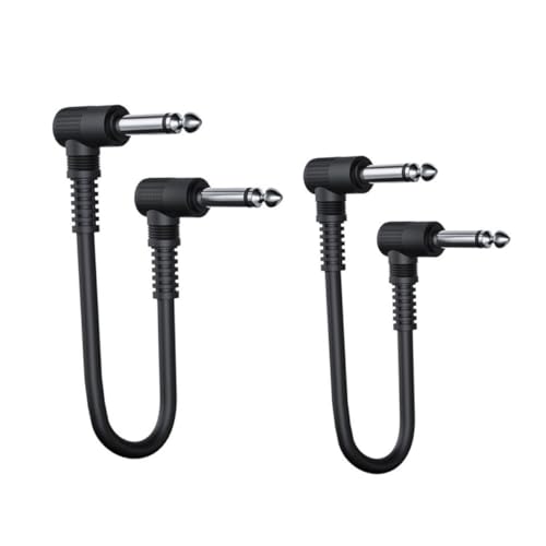UKCOCO 2 Stück Robuste Effektkabel für Gitarre Musikinstrumenten Stromkabel für Stabile für Zuhause Schule und Auftritte UKCOCO 2 Stück Robuste Effektkabel für Gitarre Musikinstrumenten Stromkabel für Stabile für Zuhause Schule und Auftritte von UKCOCO