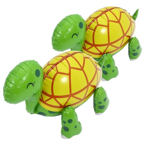 UKCOCO 2 Stück Schildkrötenballon Folienballon Tierballons Dekoration Süße Luftballons Meeresschildkröten-ballon Aufblasbare Tiere -partyballon Geburtstagsballon Aluminiumfolie UKCOCO 2 Stück Schildkrötenballon Folienballon Tierballons Dekoration Süße Luftballons Meeresschildkröten-ballon Aufblasbare Tiere -partyballon Geburtstagsballon Aluminiumfolie von UKCOCO