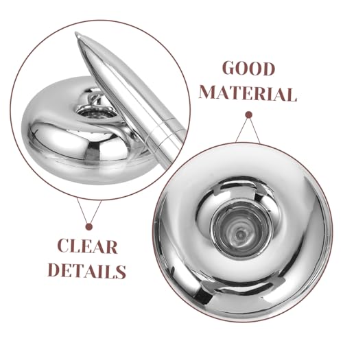 UKCOCO 2 Stück Schwebender Kugelschreiber Metall Kugelschreiber mit Magnetischer Basis Glattes Schreiben Design für Büro und Geschäft Geeignet für Männer und Frauen UKCOCO 2 Stück Schwebender Kugelschreiber Metall Kugelschreiber mit Magnetischer Basis Glattes Schreiben Design für Büro und Geschäft Geeignet für Männer und Frauen von UKCOCO