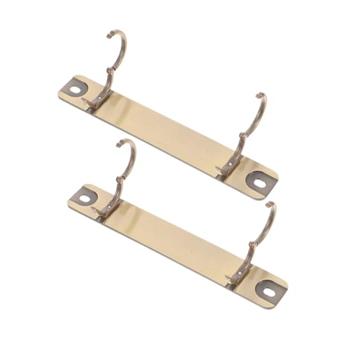 UKCOCO 2 Stück Teiliges Abnehmbare Metall Bindespinen O Ring Binder Mechanismusclips für Lose Vielseitig Einsetzbar zum Binden von Notizbüchern und Ordnern UKCOCO 2 Stück Teiliges Abnehmbare Metall Bindespinen O Ring Binder Mechanismusclips für Lose Vielseitig Einsetzbar zum Binden von Notizbüchern und Ordnern von UKCOCO